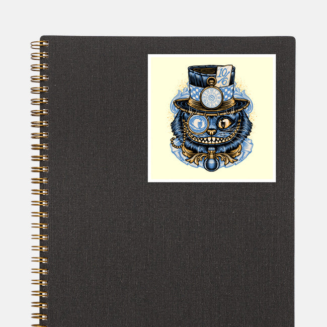 Welcome To Wonderland-None-Glossy-Sticker-glitchygorilla