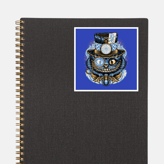 Welcome To Wonderland-None-Glossy-Sticker-glitchygorilla