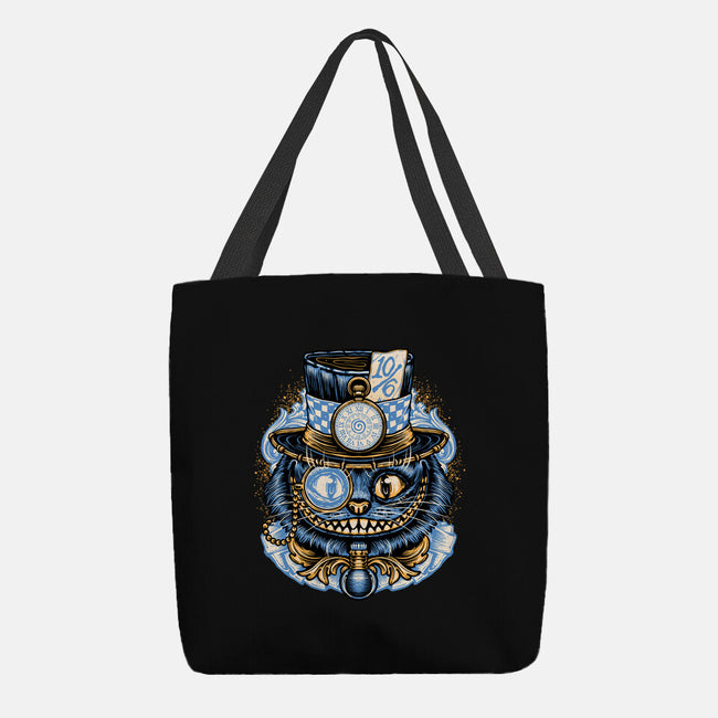 Welcome To Wonderland-None-Basic Tote-Bag-glitchygorilla