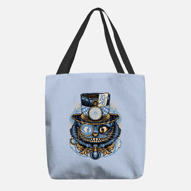 Welcome To Wonderland-None-Basic Tote-Bag-glitchygorilla