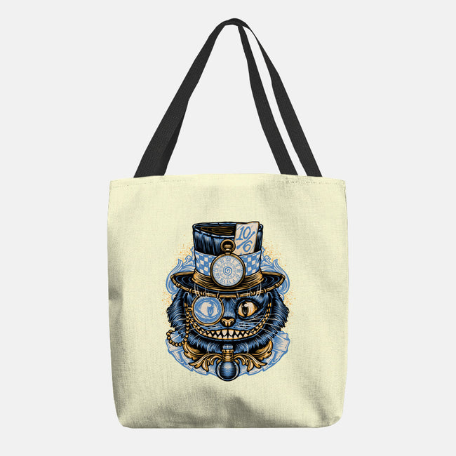 Welcome To Wonderland-None-Basic Tote-Bag-glitchygorilla