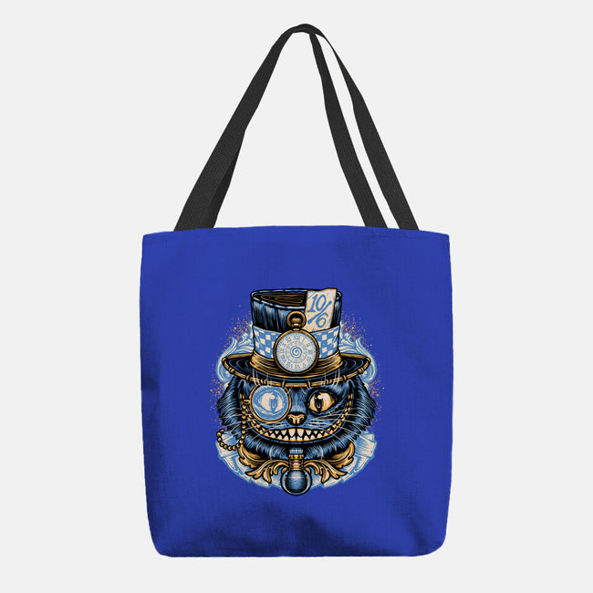 Welcome To Wonderland-None-Basic Tote-Bag-glitchygorilla