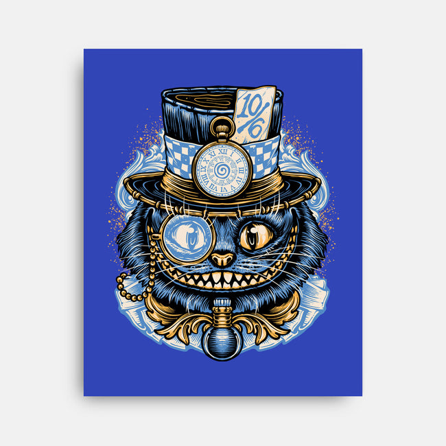 Welcome To Wonderland-None-Stretched-Canvas-glitchygorilla