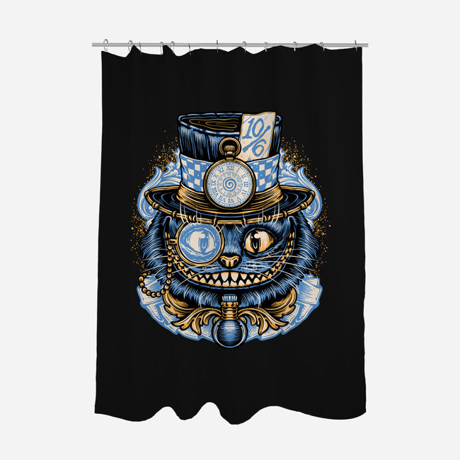 Welcome To Wonderland-None-Polyester-Shower Curtain-glitchygorilla