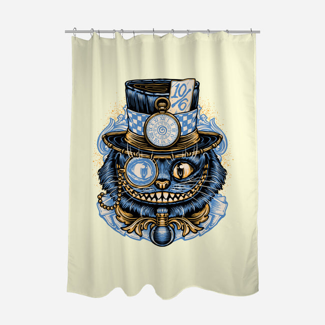 Welcome To Wonderland-None-Polyester-Shower Curtain-glitchygorilla