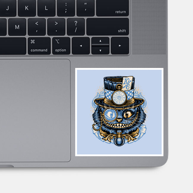 Welcome To Wonderland-None-Glossy-Sticker-glitchygorilla