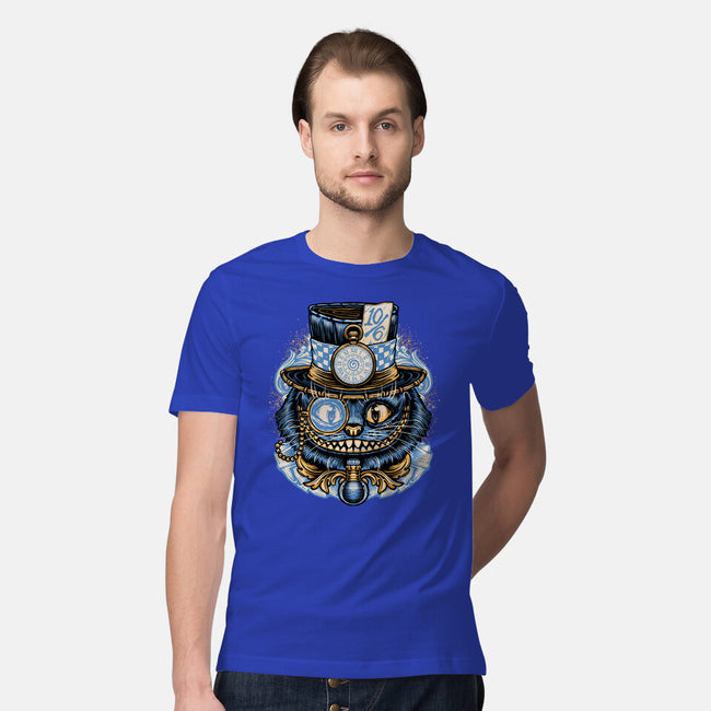 Welcome To Wonderland-Mens-Premium-Tee-glitchygorilla