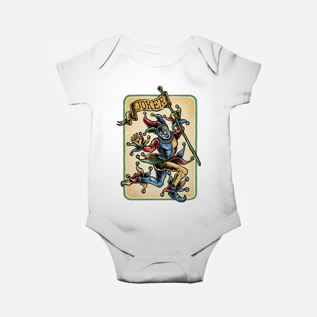 The Dance Of The Joker-Baby-Basic-Onesie-glitchygorilla