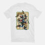 The Dance Of The Joker-Mens-Premium-Tee-glitchygorilla