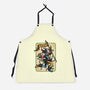 The Dance Of The Joker-Unisex-Kitchen-Apron-glitchygorilla