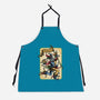 The Dance Of The Joker-Unisex-Kitchen-Apron-glitchygorilla
