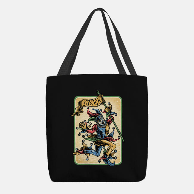 The Dance Of The Joker-None-Basic Tote-Bag-glitchygorilla