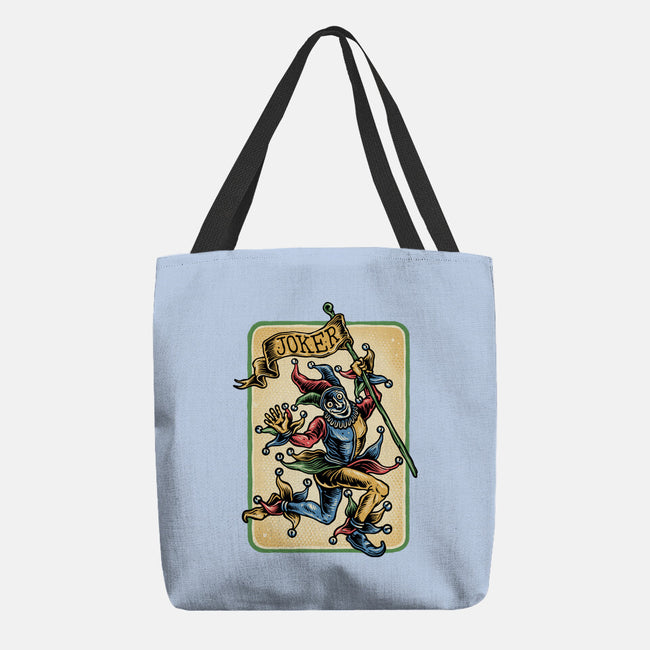 The Dance Of The Joker-None-Basic Tote-Bag-glitchygorilla