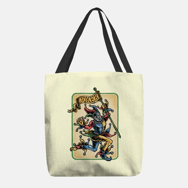 The Dance Of The Joker-None-Basic Tote-Bag-glitchygorilla