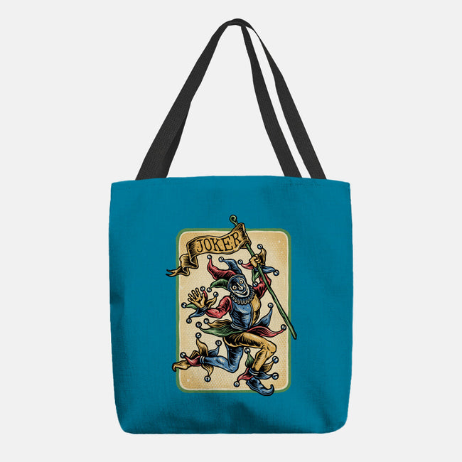 The Dance Of The Joker-None-Basic Tote-Bag-glitchygorilla