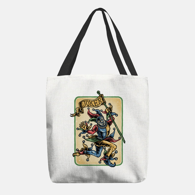 The Dance Of The Joker-None-Basic Tote-Bag-glitchygorilla