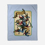 The Dance Of The Joker-None-Fleece-Blanket-glitchygorilla