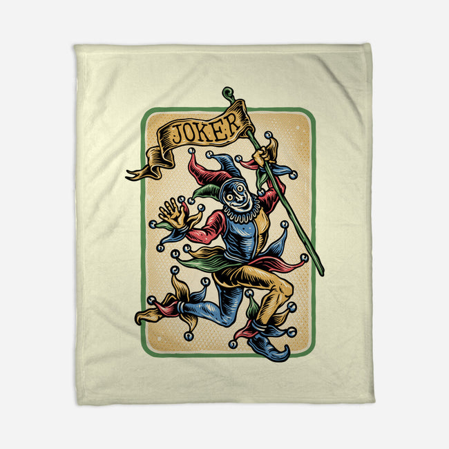 The Dance Of The Joker-None-Fleece-Blanket-glitchygorilla