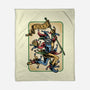 The Dance Of The Joker-None-Fleece-Blanket-glitchygorilla