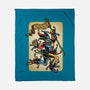 The Dance Of The Joker-None-Fleece-Blanket-glitchygorilla