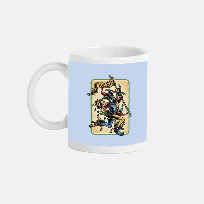 The Dance Of The Joker-None-Mug-Drinkware-glitchygorilla