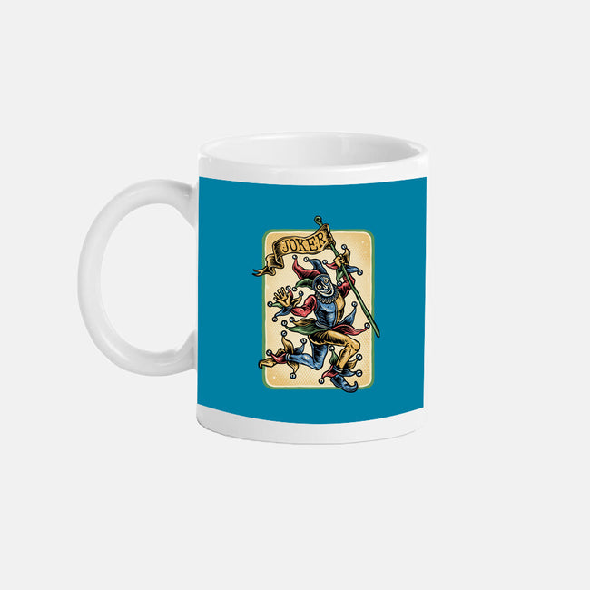 The Dance Of The Joker-None-Mug-Drinkware-glitchygorilla