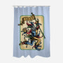 The Dance Of The Joker-None-Polyester-Shower Curtain-glitchygorilla