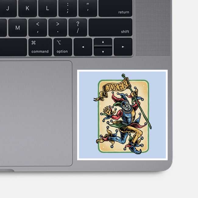 The Dance Of The Joker-None-Glossy-Sticker-glitchygorilla