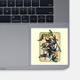 The Dance Of The Joker-None-Glossy-Sticker-glitchygorilla