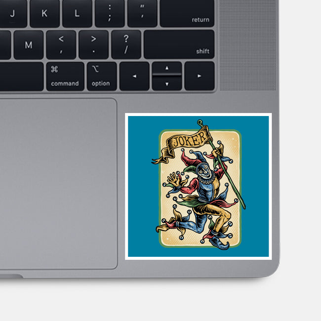 The Dance Of The Joker-None-Glossy-Sticker-glitchygorilla