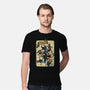 The Dance Of The Joker-Mens-Premium-Tee-glitchygorilla