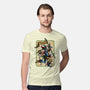 The Dance Of The Joker-Mens-Premium-Tee-glitchygorilla