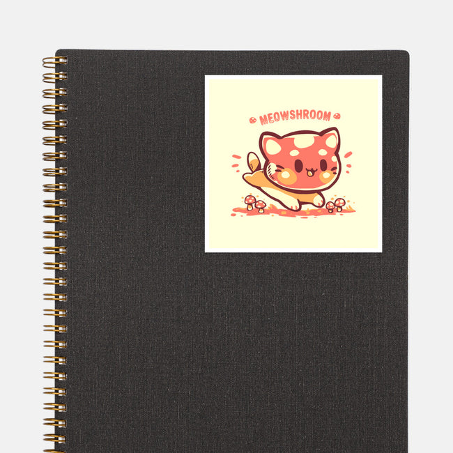 Meowshroom-None-Glossy-Sticker-TechraNova