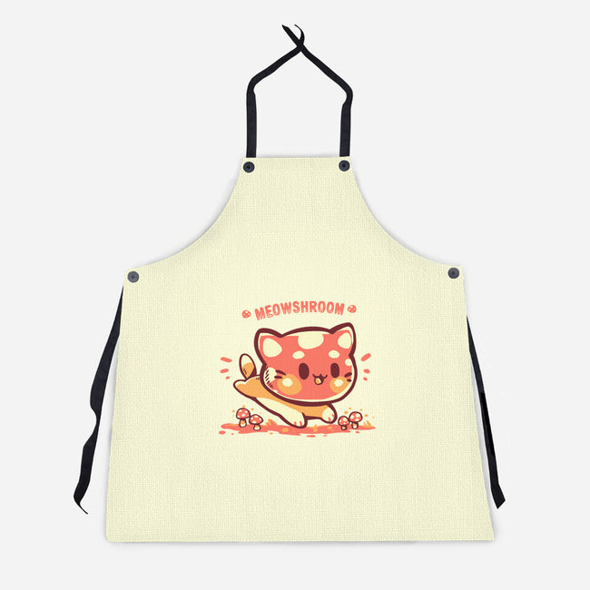 Meowshroom-Unisex-Kitchen-Apron-TechraNova