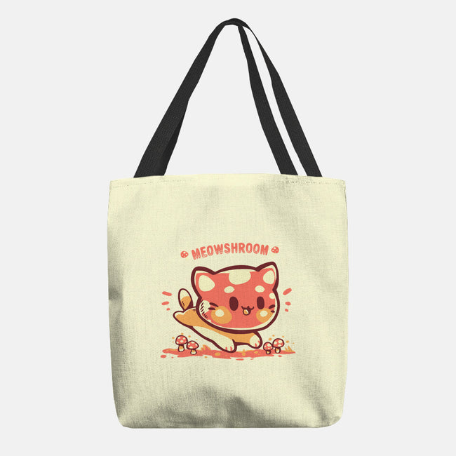 Meowshroom-None-Basic Tote-Bag-TechraNova