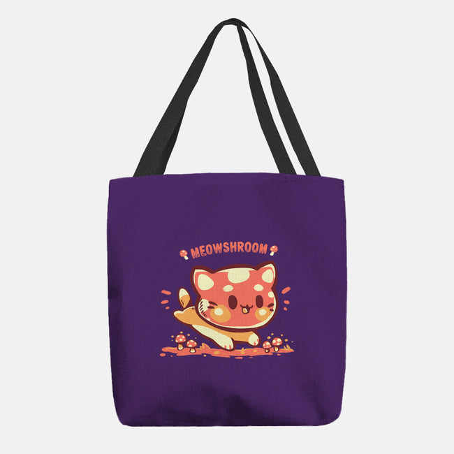 Meowshroom-None-Basic Tote-Bag-TechraNova