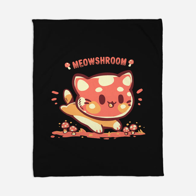 Meowshroom-None-Fleece-Blanket-TechraNova