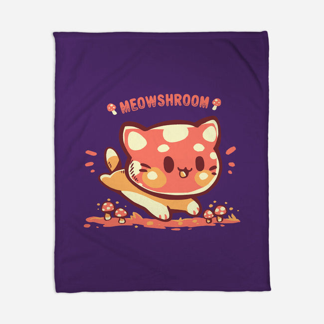 Meowshroom-None-Fleece-Blanket-TechraNova