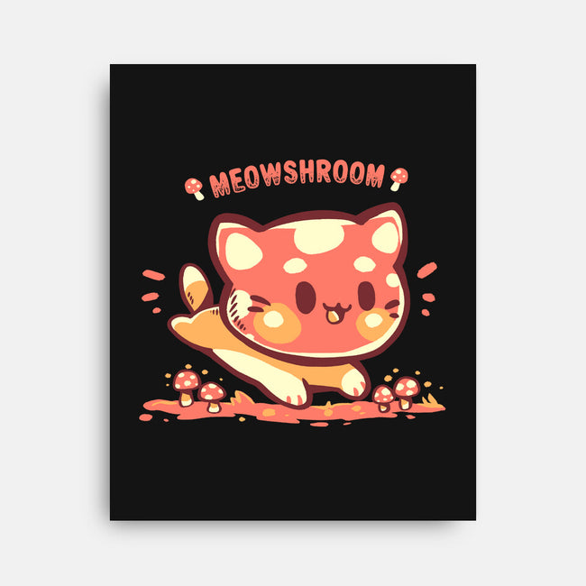 Meowshroom-None-Stretched-Canvas-TechraNova
