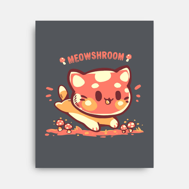 Meowshroom-None-Stretched-Canvas-TechraNova