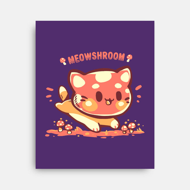 Meowshroom-None-Stretched-Canvas-TechraNova