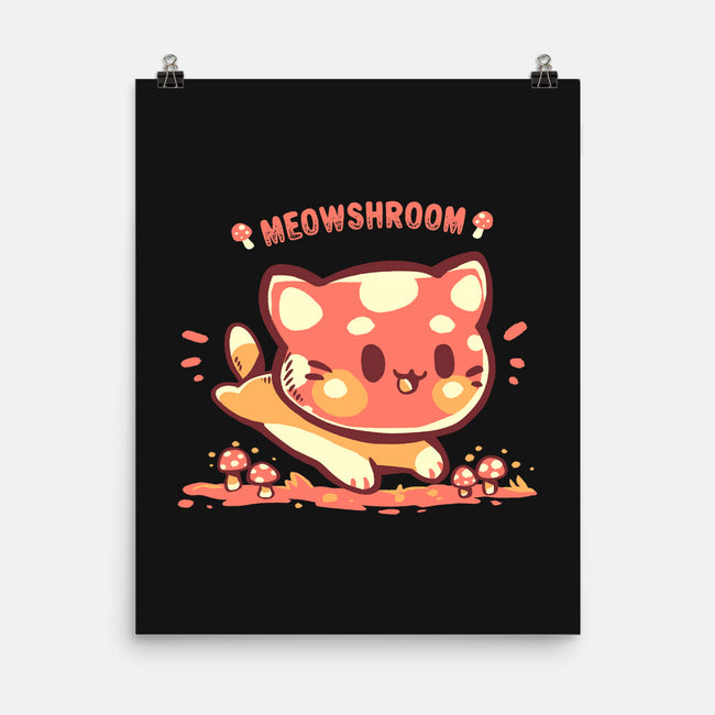 Meowshroom-None-Matte-Poster-TechraNova