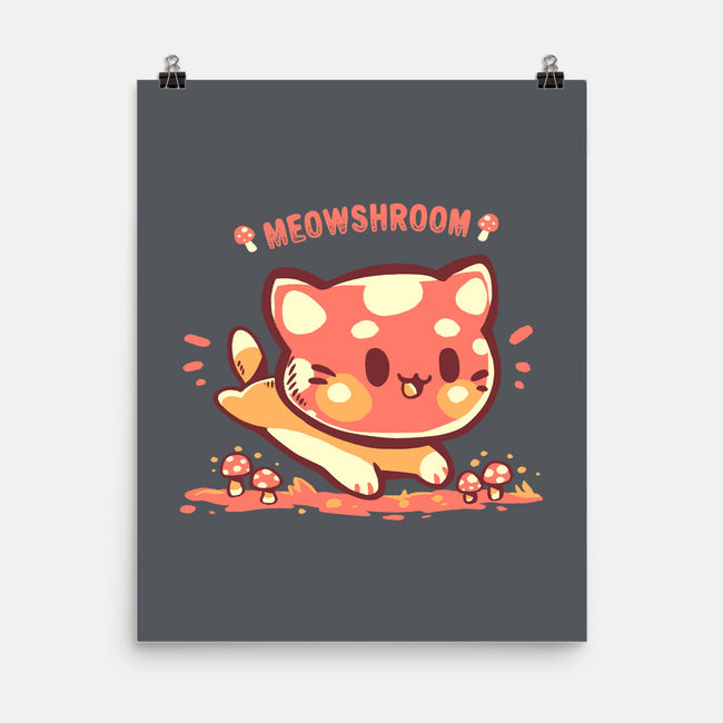Meowshroom-None-Matte-Poster-TechraNova