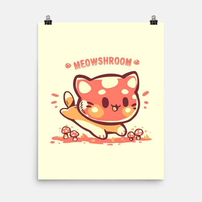 Meowshroom-None-Matte-Poster-TechraNova