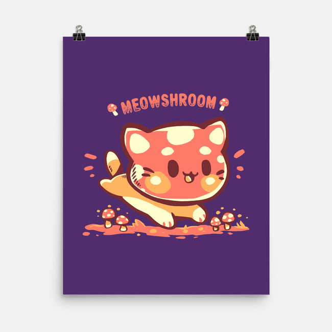 Meowshroom-None-Matte-Poster-TechraNova