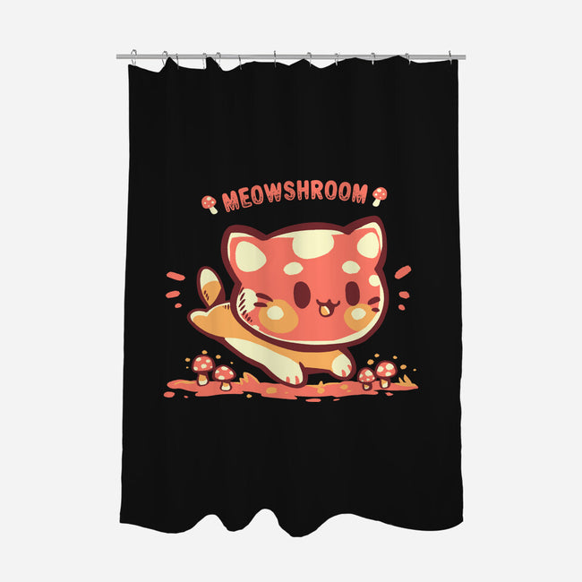 Meowshroom-None-Polyester-Shower Curtain-TechraNova