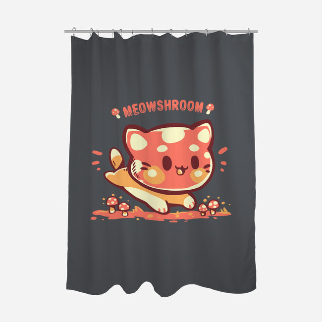 Meowshroom-None-Polyester-Shower Curtain-TechraNova