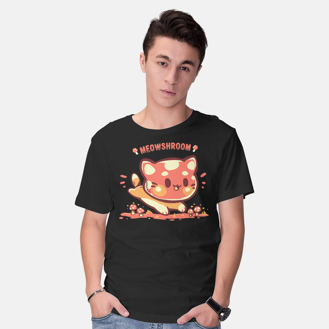 Meowshroom-Mens-Basic-Tee-TechraNova