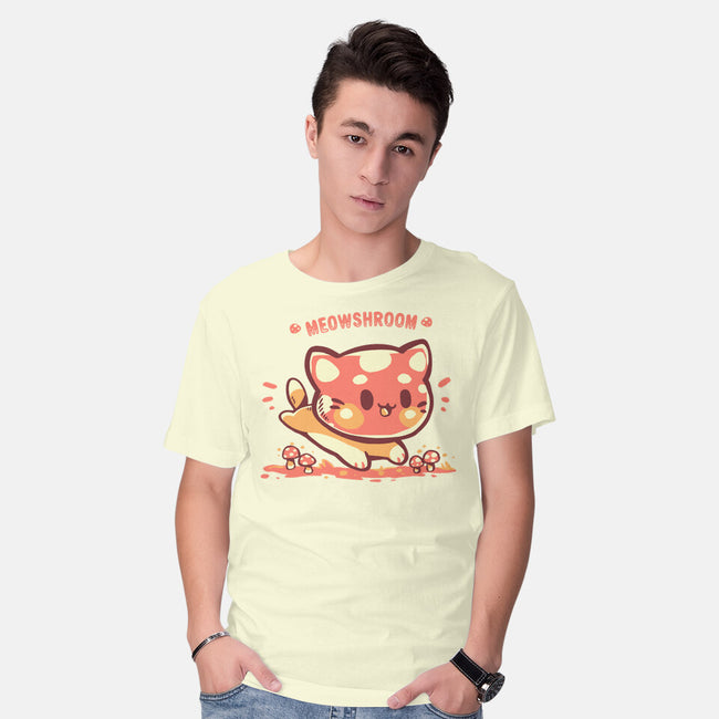 Meowshroom-Mens-Basic-Tee-TechraNova