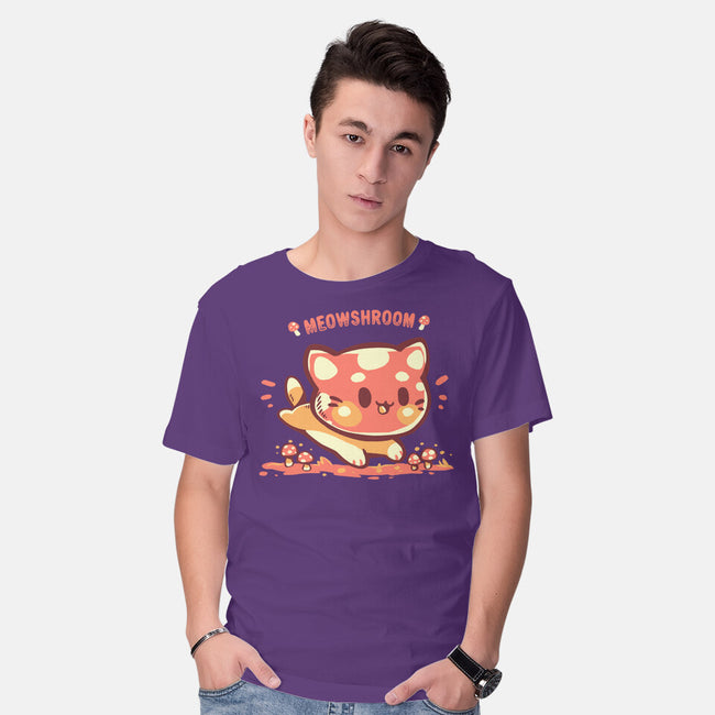 Meowshroom-Mens-Basic-Tee-TechraNova